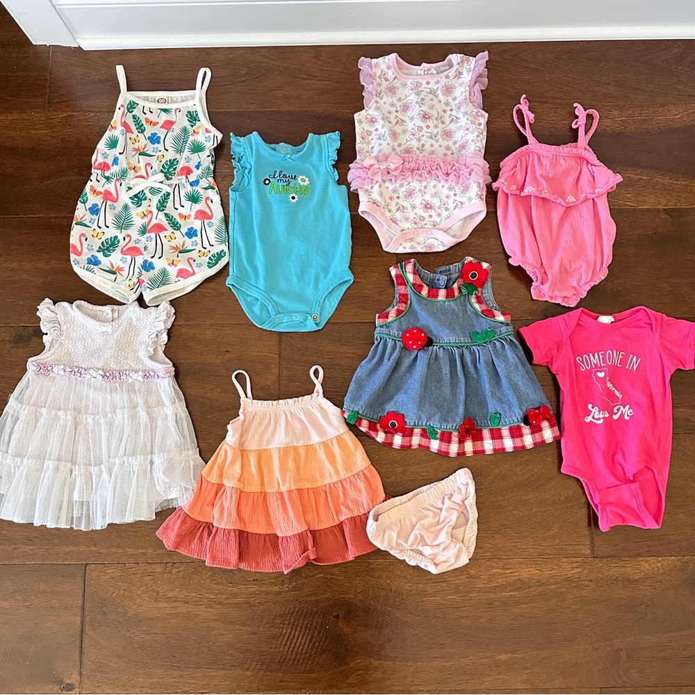 6 month baby girl bundle